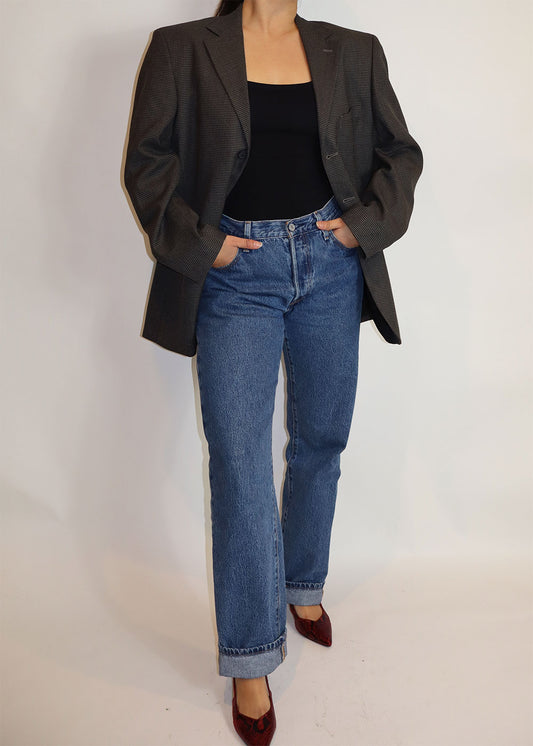 Pre-loved oversized blazer