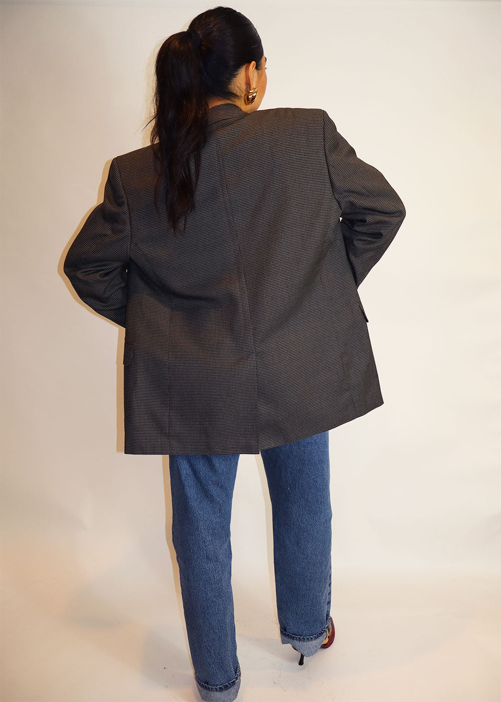 Pre-loved oversized blazer